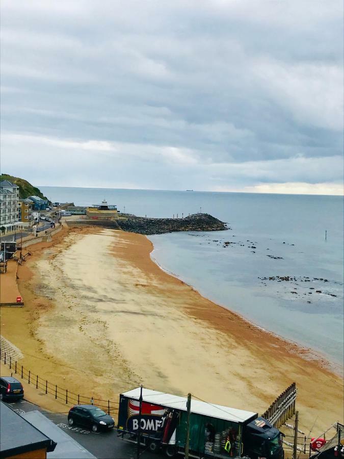 'Kaia' Beach Vista, Ventnor Beach Leilighet Eksteriør bilde